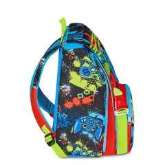 Sj Gang Game-led Boy Zaino Scuola Sdoppiabile Big - zaini scuola