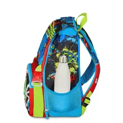 Sj Gang Game-led Boy Zaino Scuola Sdoppiabile Big - zaini scuola