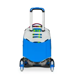 Sj Gang Game-led Boy Zaino Scuola Trolley Jack-3wd+ - zaini trolley