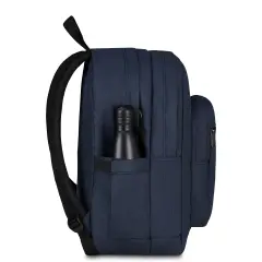 Backpack School Backpack Jelek Plain Grs Mood Indigo - school backpacks