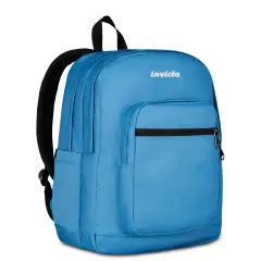 Backpack School Backpack Jelek Plain Grs Parisian Blue - school backpacks