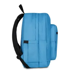 Backpack School Backpack Jelek Plain Grs Parisian Blue - school backpacks
