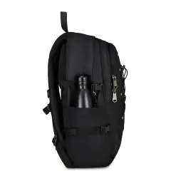 Zaino Scuola Backpack Invict-act Plus Plain Grs Jet Black - zaini scuola