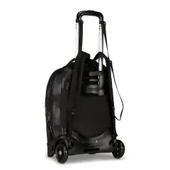 Zaino Scuola Trolley Plug Fantasy Grs Brushed Black - zaini trolley
