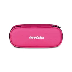 Invicta Bustina Portapenne Scuola Pencil Bag Lip Plain Grs, in 6 Varianti Colore - bauletti tombolini bustine