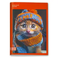Colour Code Animal Snapshot Quaderno A4 Maxi 96/100 Rigatura 10m - Cancelleria varia