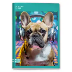 Colour Code Animal Snapshot Quaderno A4 Maxi 96/100 Rigatura 10m - Cancelleria varia