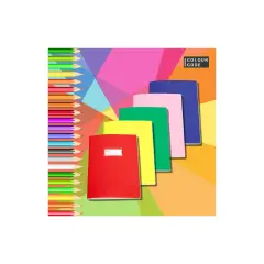 Colour Code Quaderno A4 Maxi 96/100 Ppl Coprente Rigatura 1R - Cancelleria varia