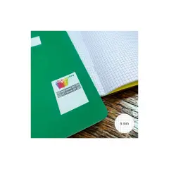Colour Code Quaderno A4 Maxi 96/100 Ppl Coprente Rigatura 5M - Cancelleria varia