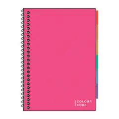 Quaderno Ppl Project Spiralato Ppl con Divisori Rigatura 5m - Cancelleria varia