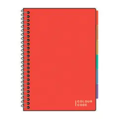 Quaderno Ppl Project Spiralato Ppl con Divisori Rigatura 5m - Cancelleria varia