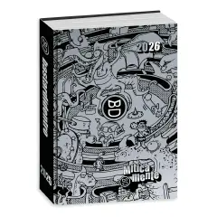 Bastardidentro Standard School Diary 16 Months Gold & Silver - diaries