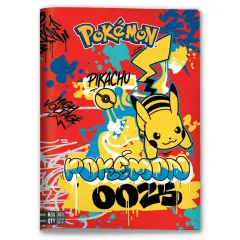Pokemon Quaderno A4 Maxi 96/100 Rigatura Q - Cancelleria varia