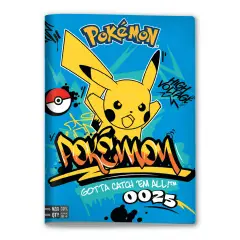 Pokemon Quaderno A4 Maxi 96/100 Rigatura Q - Cancelleria varia