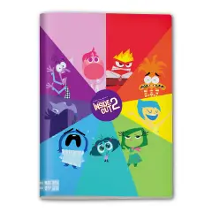Inside Out 2 Quaderno A4 Maxi 96/100 Rigatura B - Cancelleria varia