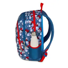 Minnie Prettied Up School Backpack - Double Compartment, Preformed Back - School Backpacks