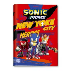 Sonic Prime Quaderno A4 Maxi 96/100 Rigatura a - Cancelleria varia