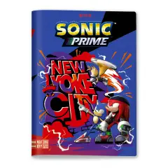 Sonic Prime Quaderno A4 Maxi 96/100 Rigatura a - Cancelleria varia