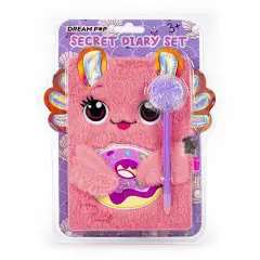 Tri-coastal Design Secret School Journal Set+ Axolotl Pompom Pen - Stationery