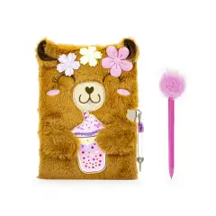 Tri-coastal Design Secret School Journal Set + Pompom Capybara Pen - Stationery