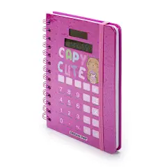 Tri-coastal Design Notebook con Calcolatrice Capybara - cancelleria