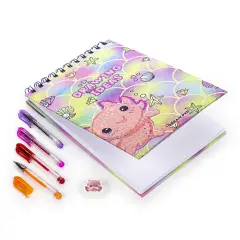 Tri-coastal Design Sketchbook Set con Stickers Axolotl - cancelleria