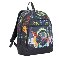 Yub Flashy Sign Advanced School Backpack - school backpacks