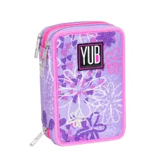 Astuccio Scuola Yub Magishade 3 Zip – 45 Pezzi, 2 Grafiche - astucci colori