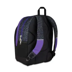 Nuanced Dual Potent Violet School Backpack - school backpacks