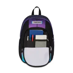Nuanced Dual Potent Violet School Backpack - school backpacks