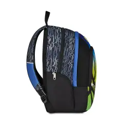 Nuanced Zaino Scuola Dual Reflex Blue - zaini scuola