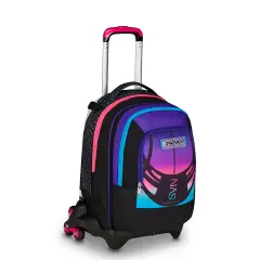 Nuanced Trolley School Backpack Jack -3wd+ Detach Potent Violet - trolley backpacks