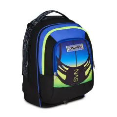 Nuanced Trolley School Backpack Jack -3wd+ Detach Reflex Blue - trolley backpacks