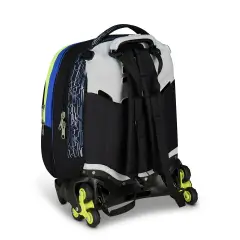 Nuanced Trolley School Backpack Jack -3wd+ Detach Reflex Blue - trolley backpacks