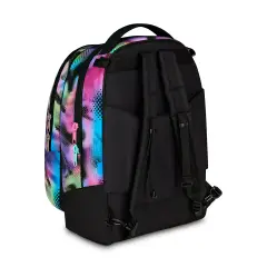 Write Down School Trolley Backpack Jack -3wd+ Detach Fluo Fuxia - trolley backpacks