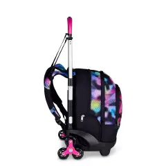 Write Down School Trolley Backpack Flex 3wd Fluo Fuxia - trolley backpacks