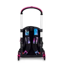 Write Down School Trolley Backpack Flex 3wd Fluo Fuxia - trolley backpacks