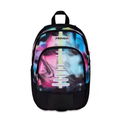 Write Down School Trolley Backpack Flex 3wd Fluo Fuxia - trolley backpacks