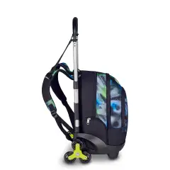 Write Down School Trolley Backpack Flex 3wd Metal - trolley backpacks