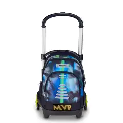 Write Down School Trolley Backpack Flex 3wd Metal - trolley backpacks
