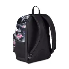 Gray Shadowzaino School Reversible Backpack Grs with Earphones Wireless Fluo Fuxia - school backpacks