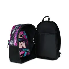 Japan Mood Reversible New Backpack Grs with Earphones Wireless Magic Violet - school backpacks