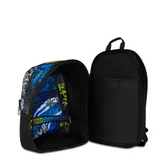 Japan Mood Reversible New Backpack Grs con Earphones Wireless Blue Deep - zaini scuola
