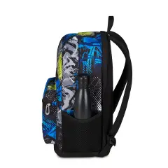 Japan Mood Reversible New Backpack Grs con Earphones Wireless Blue Deep - zaini scuola
