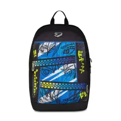 Japan Mood Reversible New Backpack Grs con Earphones Wireless Blue Deep - zaini scuola
