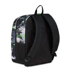 School Backpack Pro XXL Reversible Detach Grs Fluo Green - School Backpacks