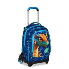 Sj Gang Dragon Glide Zaino Scuola Trolley Jack-3wd+ - zaini trolley