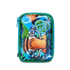 Sj Gang Air Tiger Astuccio Scuola Speed Pad+3d - astucci colori