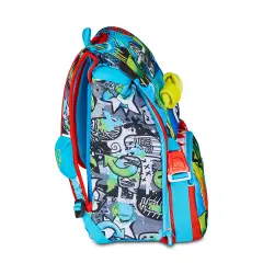 Sj Gang Sharky Skate Zaino Scuola Sdoppiabile Big - zaini scuola