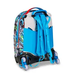 Trolley Scuola SJ Gang Sharky Skate 3WD+ Zaino 3 in 1 - zaini trolley